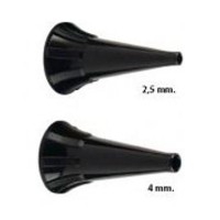Espéculo auricular desechable Riester. Bolsa de 100 uds. Compatible: Ri-Scope L1/L2, Pen-Scope, Ri-Mini y e-scope